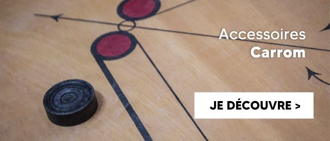 Palets et accessoires pour Carrom